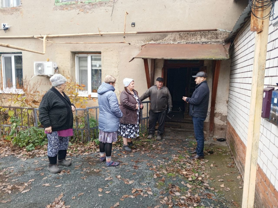 Врип главы администрации Свободинского муниципального образования Сергей Панкратов провёл встречи с жителями многоквартирных домов Хватовки и Свободного
