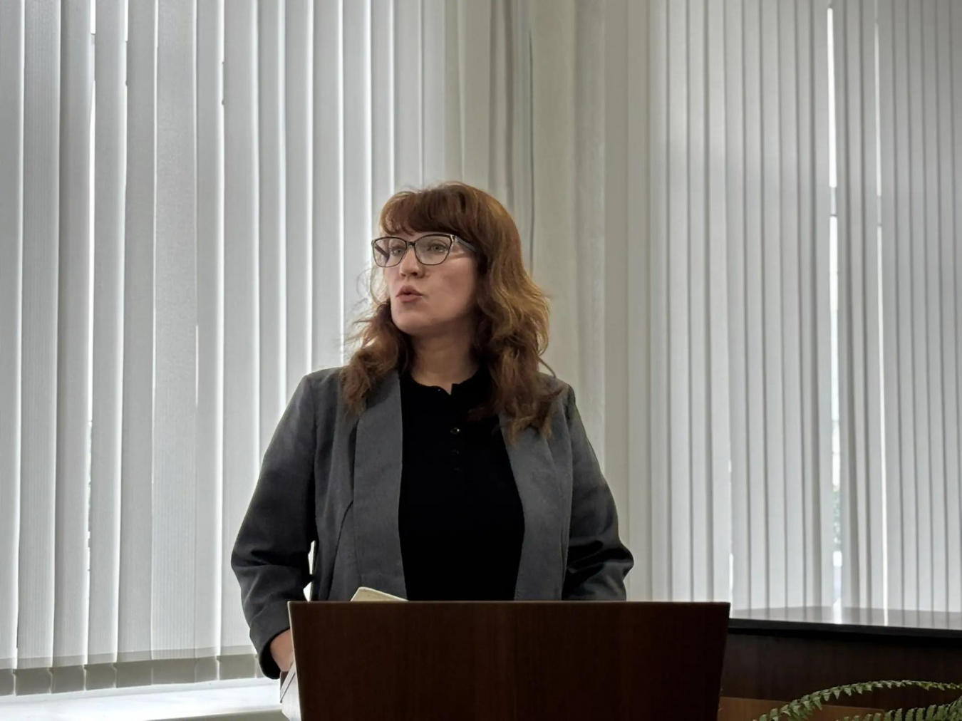Начальник управления культуры Алла Смолякова выступила на расширенном заседании постоянно действующего совещания