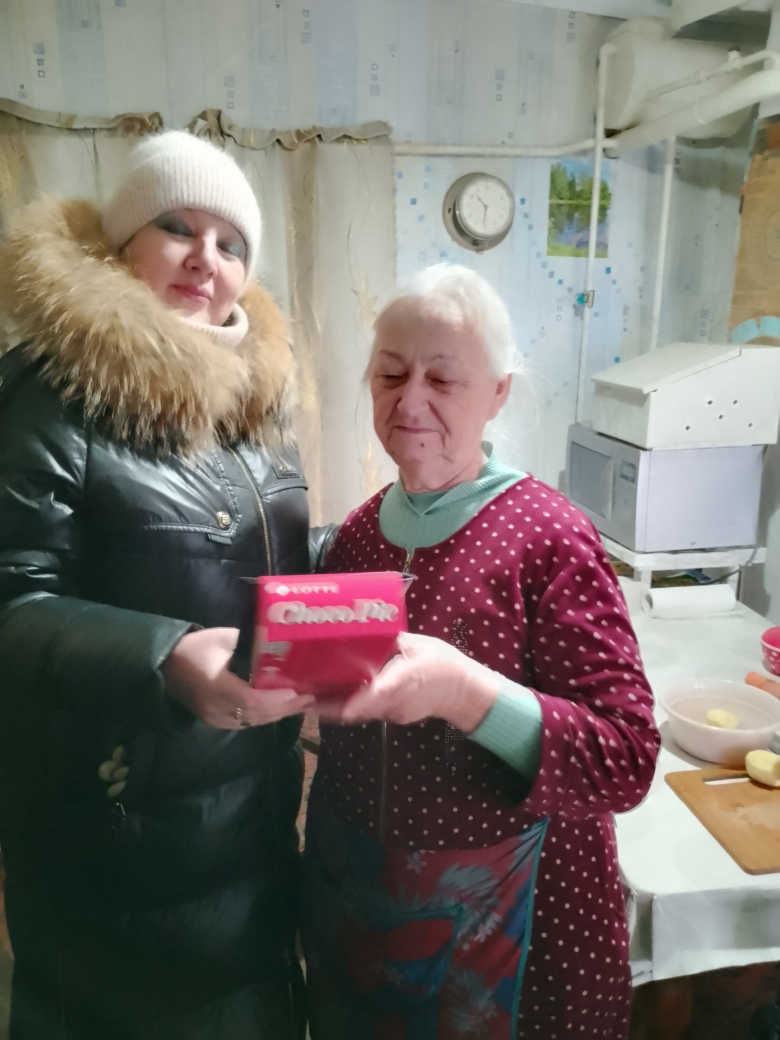 «Новый год в каждый дом. Пожилые люди» Акция