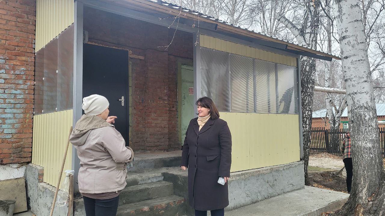 Юлия Евдокимова посетила детский сад с. Ивановка
