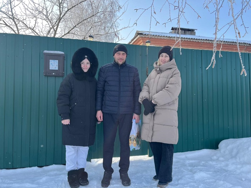 "Отважные наши односельчане"                                                                                                       Акция - поздравление  воинов - интернационалистов