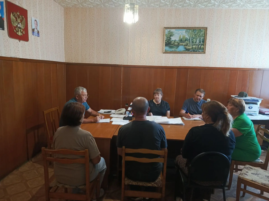 В администрации Шняевского МО прошло очередное рабочее совещание