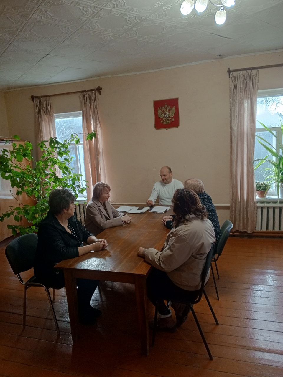 Глава администрации Свободинского муниципального образования Сергей Панкратов провёл заседание постоянно действующего совещания