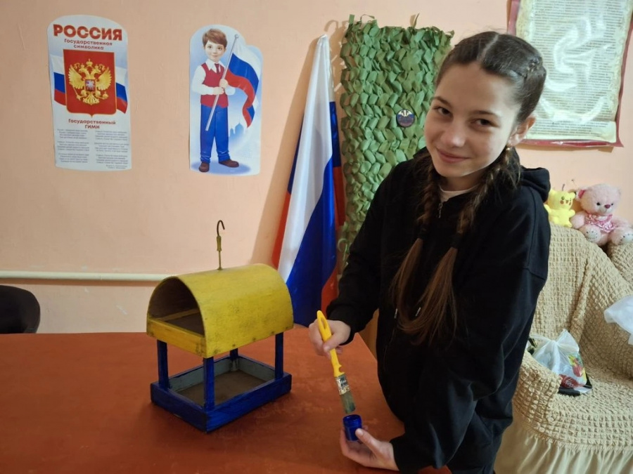 17.01.2026г на базе Большечечуйского СДК прошла экологическая акция "Покормите птиц зимой " 