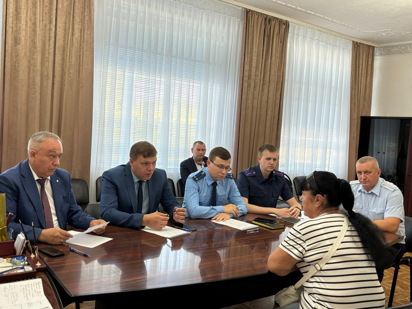 Глава района Андрей Кушнарёв провёл очередной прием участников СВО и членов их семей