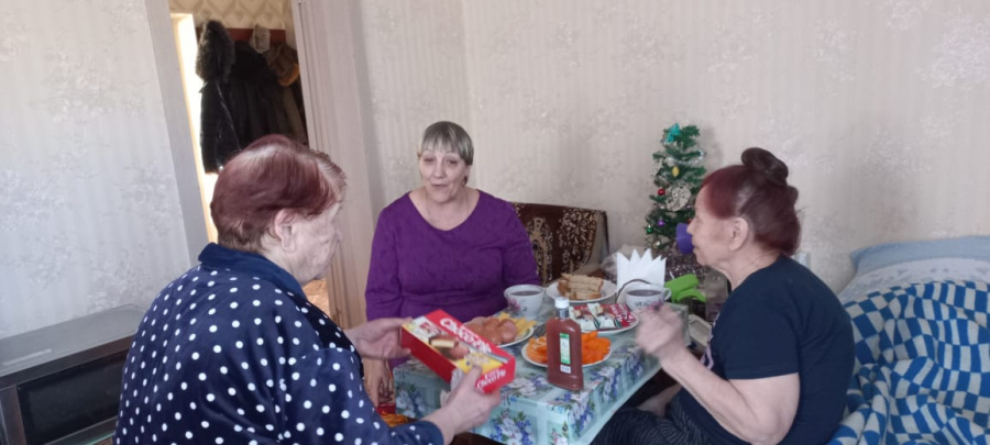 «Новый год в каждый дом. Пожилые люди» Акция
