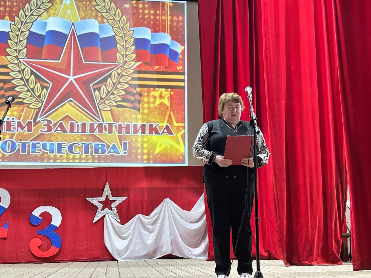 Во всех населённых пунктах Максимовского МО прошли концерты, посвящённые Дню Защитника Отечества
