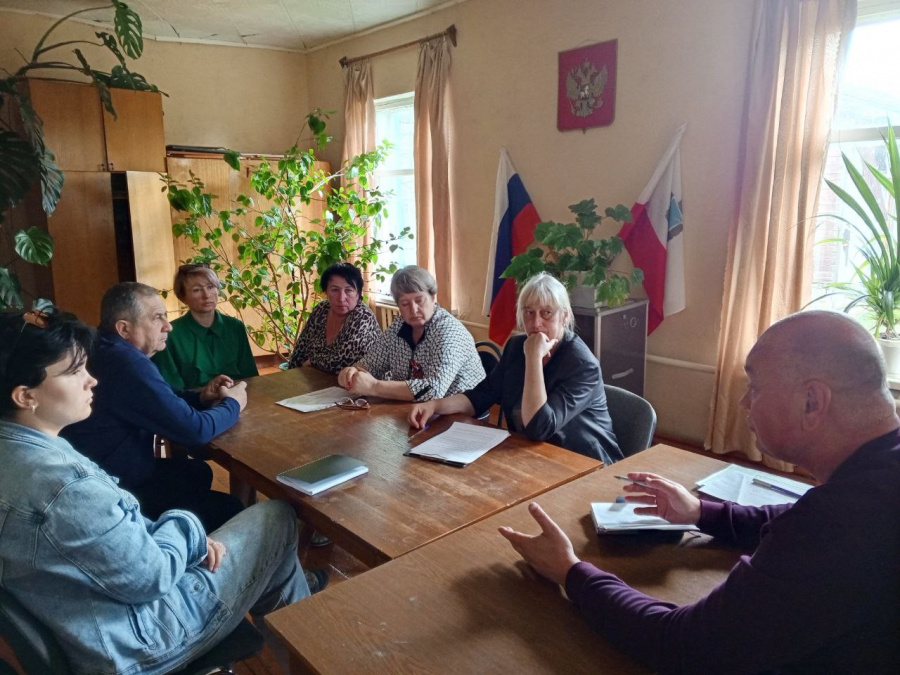 25.04.2025 г. в администрации  Свободинского МО провели  ПДС