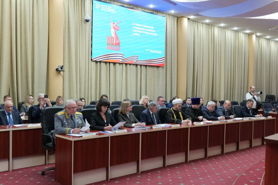 Подготовку к празднованию 80-летия Победы обсудили в Правительстве в рамках заседания областного организационного комитета «Победа»