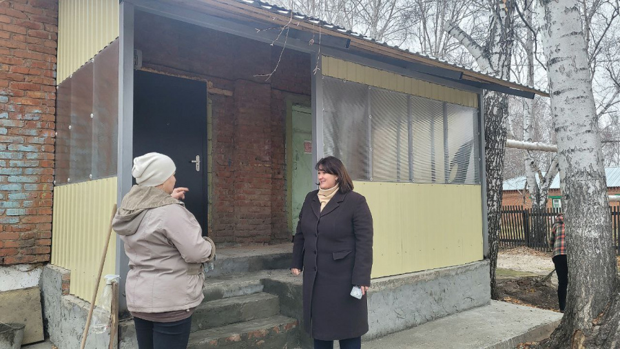 Юлия Евдокимова посетила детский сад с. Ивановка
