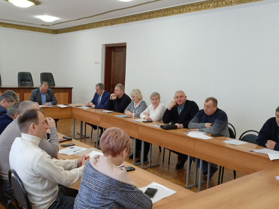 Прошло заключительное в этом году заседание Собрания района