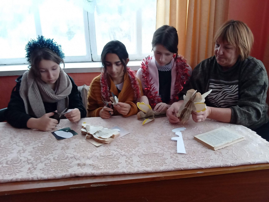 «Рождественские ангелочки» Творческая мастерская