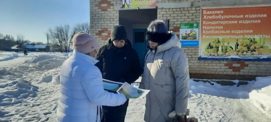Работники Сухокарабулакского СДК провели акцию "Блокадный хлеб" напоминающую о трагедии целого города,которая  развернулась среди общего горя  Великой Отечественной Войны