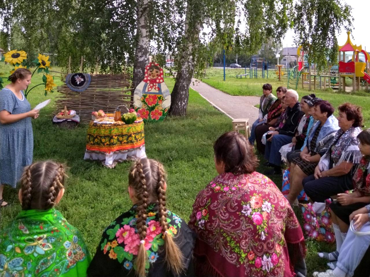 Народный праздник «Три Спаса в августе» в Алексеевском доме культуры