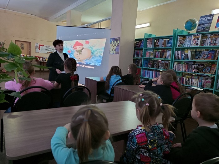 «Снеговик пришёл к нам в гости!»                                                                           Литературно-игровая программа