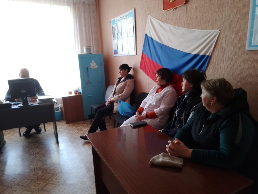 Глава Свободинского муниципального образования А.А. Чебатуркин провёл очередное заседание постоянно действующего совещания с участием представителей учреждений соцсферы села Содом