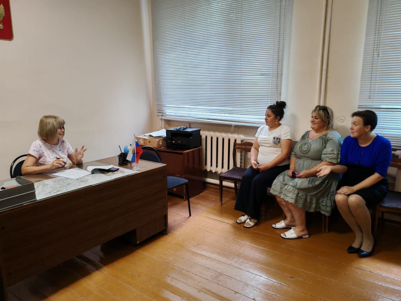 В администрации Старожуковского муниципального образования провели заседание постоянно действующего совещания