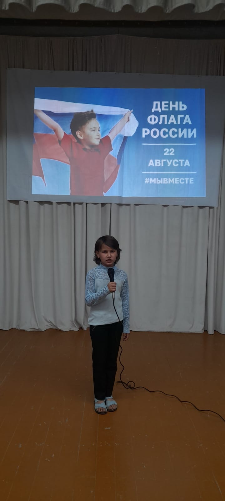 В преддверии празднования Дня Государственного Флага Российской Федерации на базе Сухокарабулакского СДК состоялась праздничная программа "Три цвета Родины"