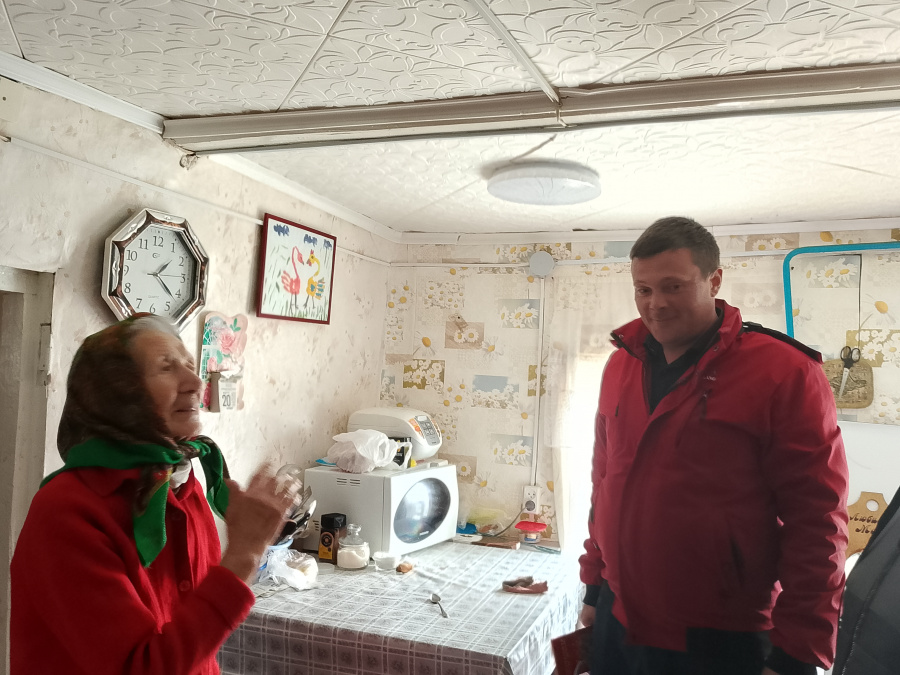 Сегодня исполнилось 96 лет труженице тыла Данилиной Александре Яковлевне