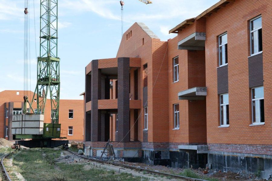 В Балакове идет строительство нового корпуса дома-интерната для престарелых и инвалидов