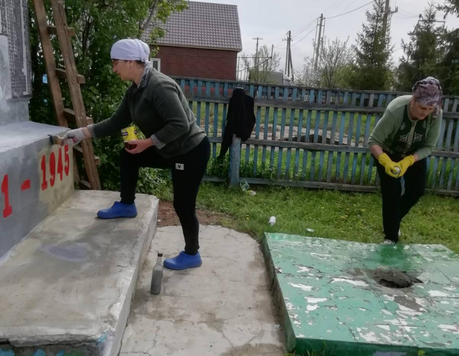 Акция «Бессмертный полк» Яковлевка Абдуловка.