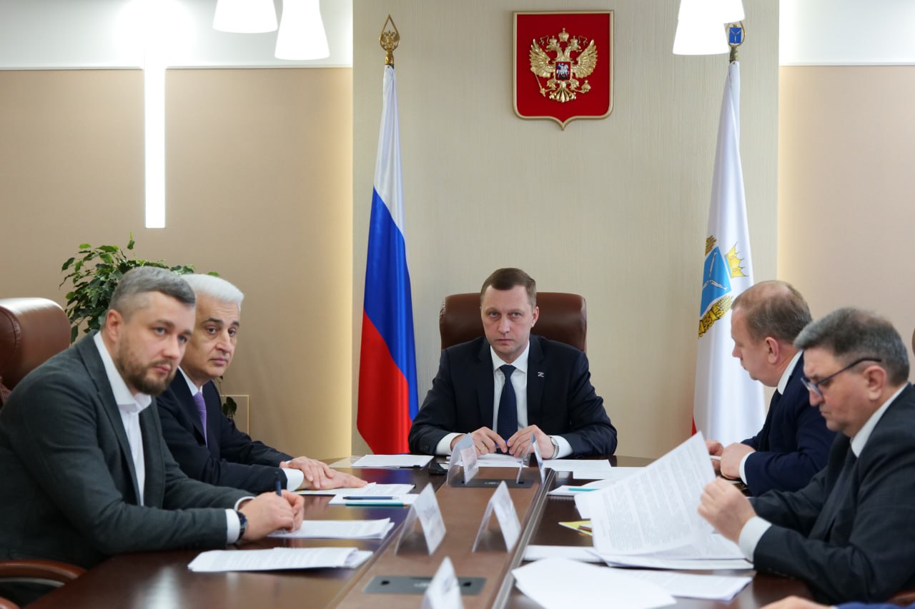 Губернатор Роман Бусаргин провел совещание, посвященное работе штаба по обеспечению безопасности электроснабжения при Правительстве области