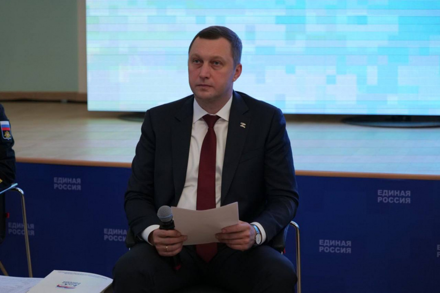  Губернатор Роман Бусаргин на конференции регионального отделения партии «Единая Россия»: