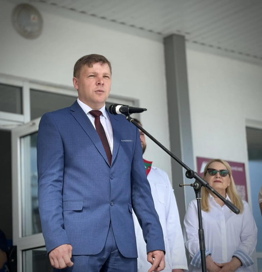 Глава района Андрей Кушнарев поприветствовал участников акции «Поезд здоровья»