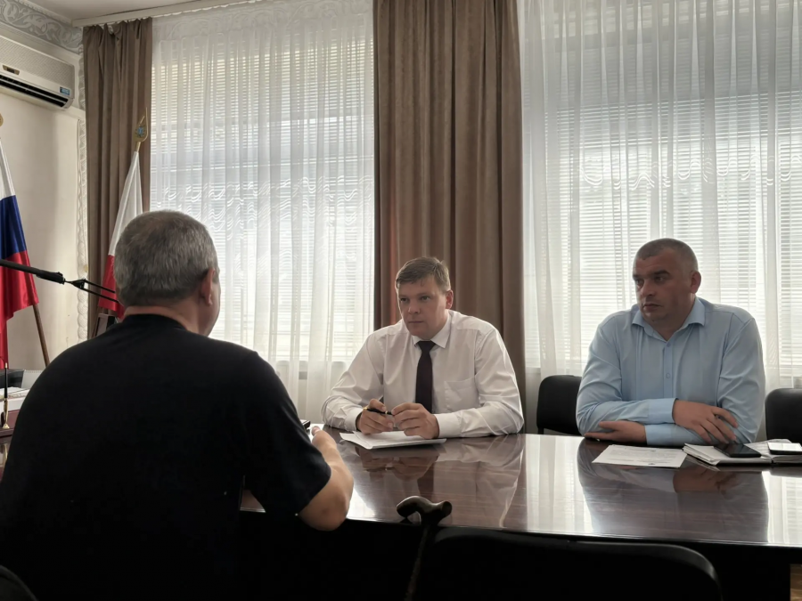 Глава района Андрей Кушнарев провёл очередной приём граждан