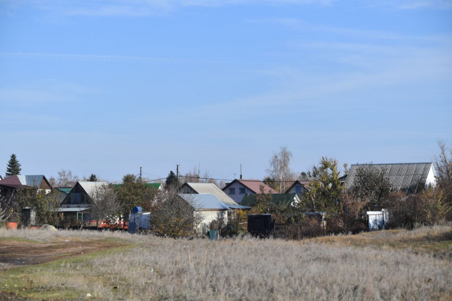 Село под Энгельсом обеспечили газом по президентской программе 