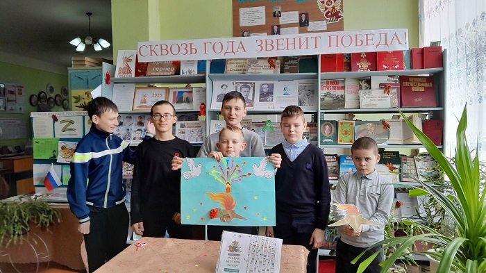 «Гордимся Победой!» Коллективная аппликация 