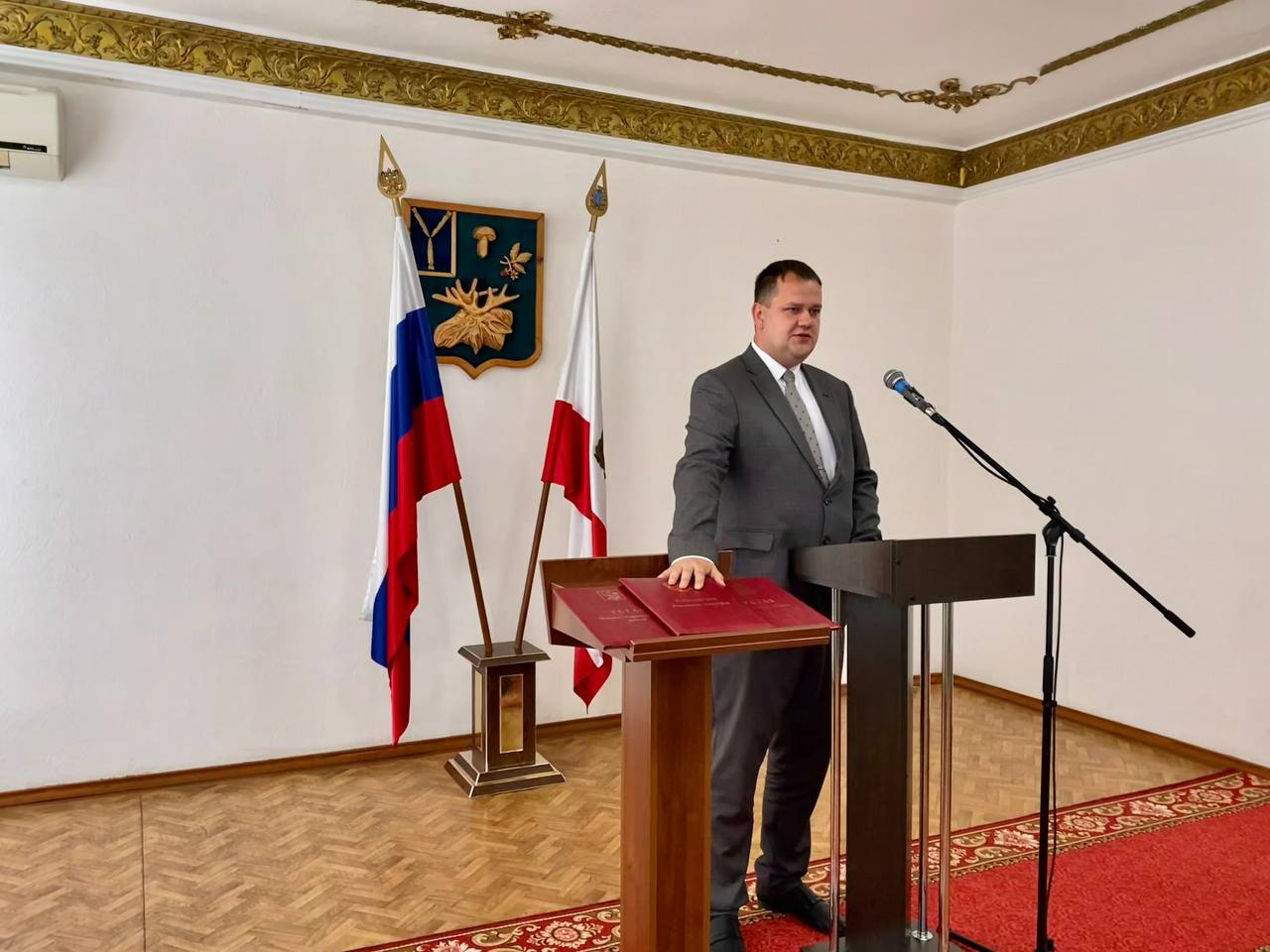Главой Базарно-Карабулакского района избран Артём Дмитриевич Курочкин