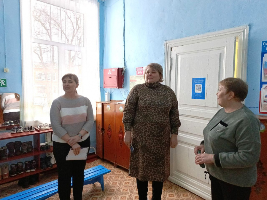 В детском саду Большой Чечуйки, который в минувшем году был отремонтирован в рамках региональной программы,глава района Н.В. Трошина  отметила уют и комфорт