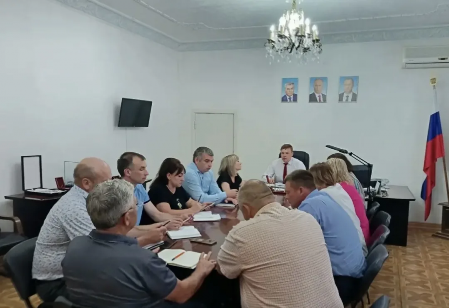 Глава района Андрей Кушнарёв провёл рабочее совещание с главами администраций муниципальных образований 