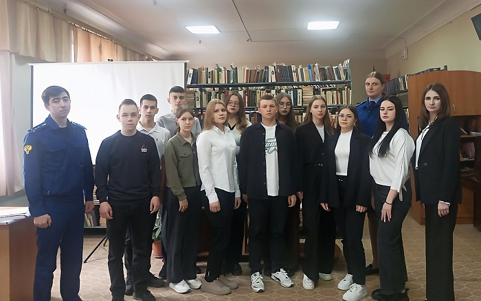 «Единую законность охраняя» Встреча с сотрудником прокуратуры «Единую законность охраняя» Встреча с сотрудником прокуратуры
