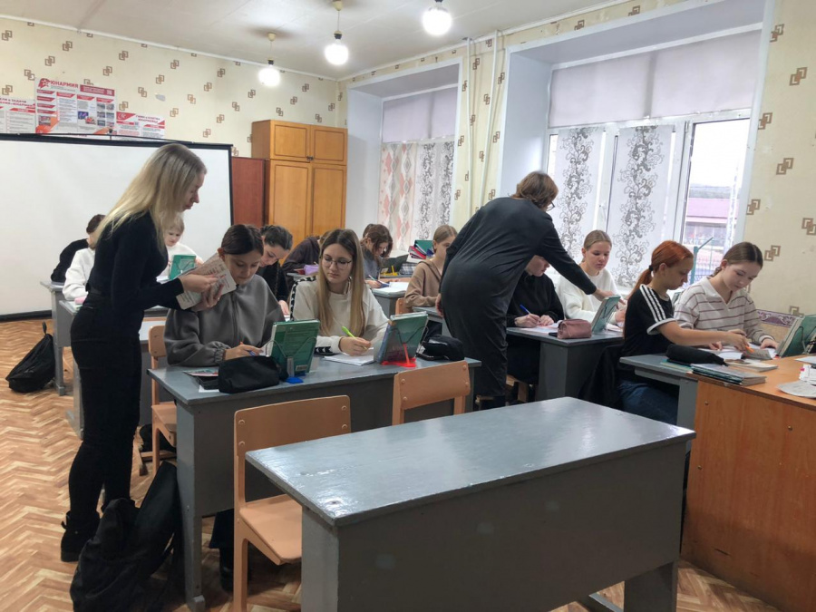 Kульторганизатор РДК Карина Березина провела акцию, направленную на ведение здорового образа жизни 