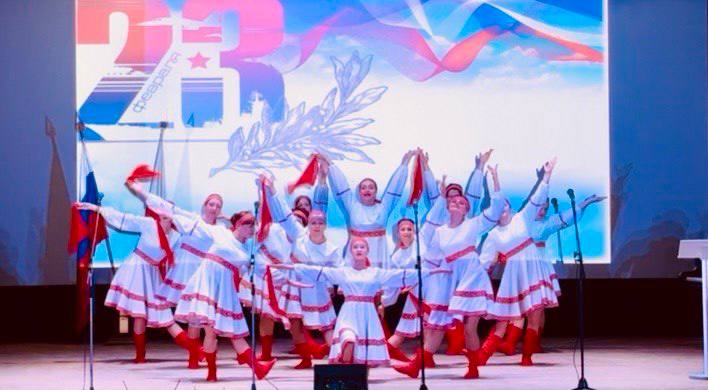 Сегодня в РДК прошёл праздничный концерт «Защитники Отечества»