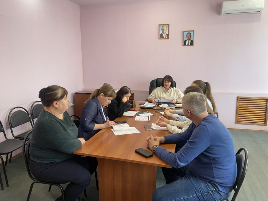 Первый заместитель главы администрации района Ю. В. Евдокимова провела оргкомитет по вопросу проведения «Зарницы 2.0»