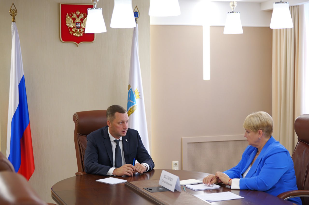 Вопросы развития Советского района и первоочередные задачи, которые стоят перед местной властью, обсудил губернатор Саратовской области Роман Бусаргин с руководителем муниципалитета Еленой Наумовой