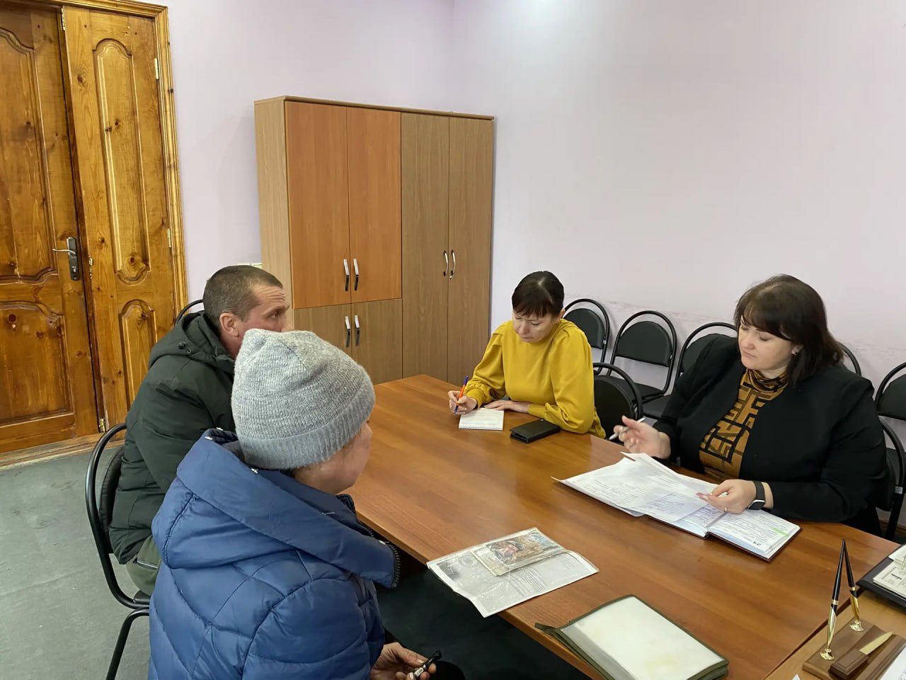 Заместитель главы администрации района по социальной сфере Юлия Евдокимова провела приём членов семей участников специальной военной операции