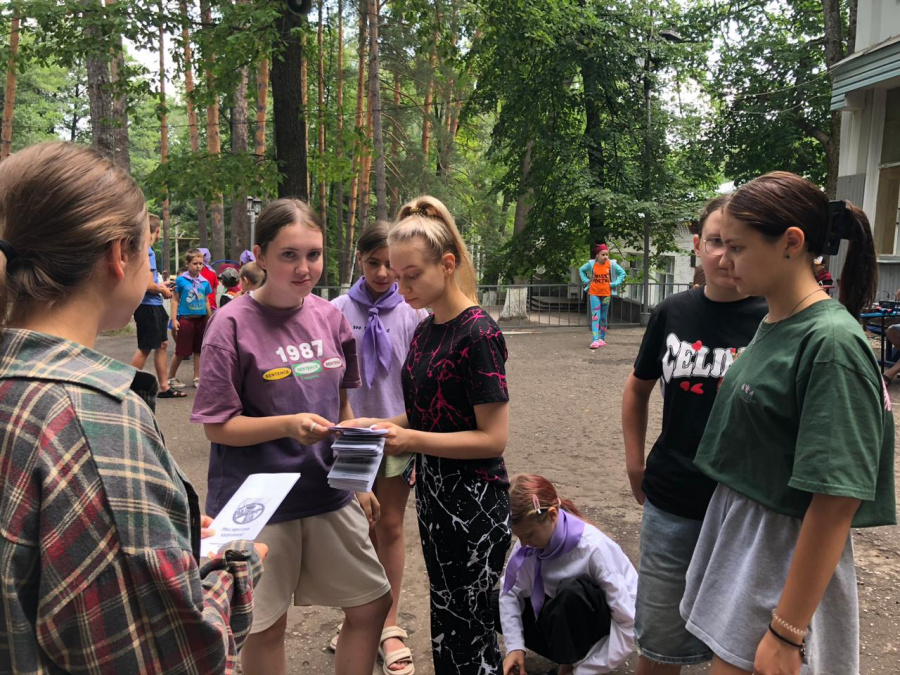 Культорганизатор РДК Карина Березина провела акцию «Мы за ЗОЖ»