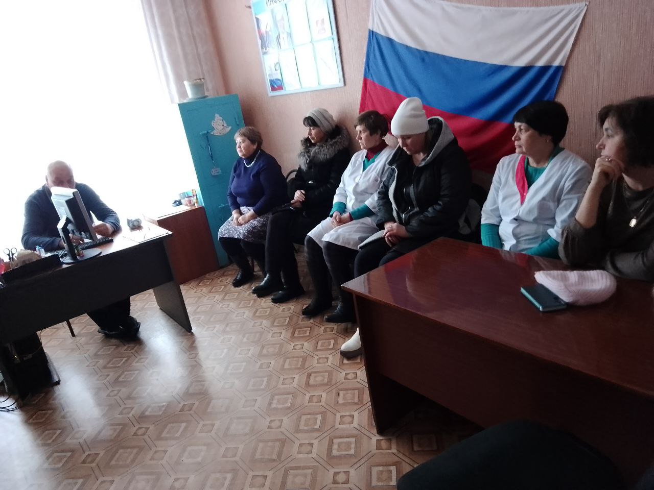 Сегодня в администрации села Содом под руководством главы администрации Свободинского муниципального образования  А.А. Чебатуркина  прошло постоянно-действующее совещание