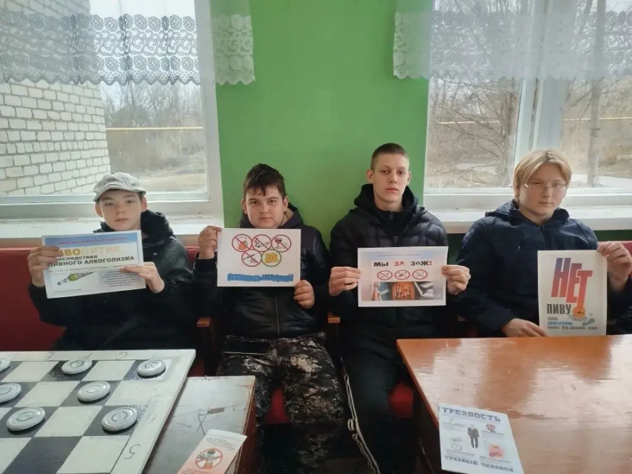 Акция-беседа «Мы против алкоголя!»