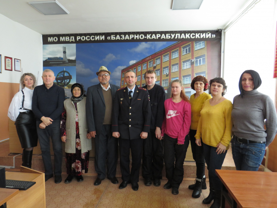 В МО МВД России «Базарно-Карабулакский» Саратовской области состоялась церемония присяги иностранными гражданами