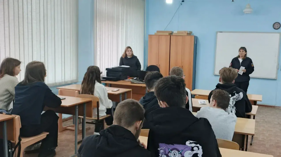 Инспектор по делам несовершеннолетних провела профилактическое мероприятие « Подросток»