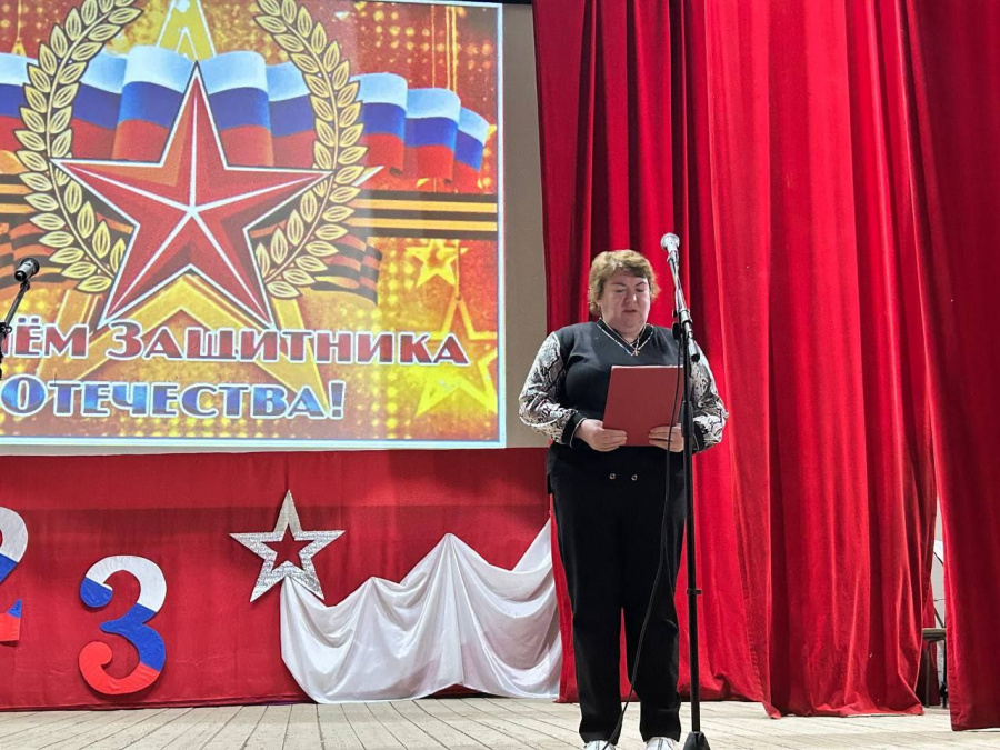 Во всех населённых пунктах Максимовского МО прошли концерты, посвящённые Дню Защитника Отечества
