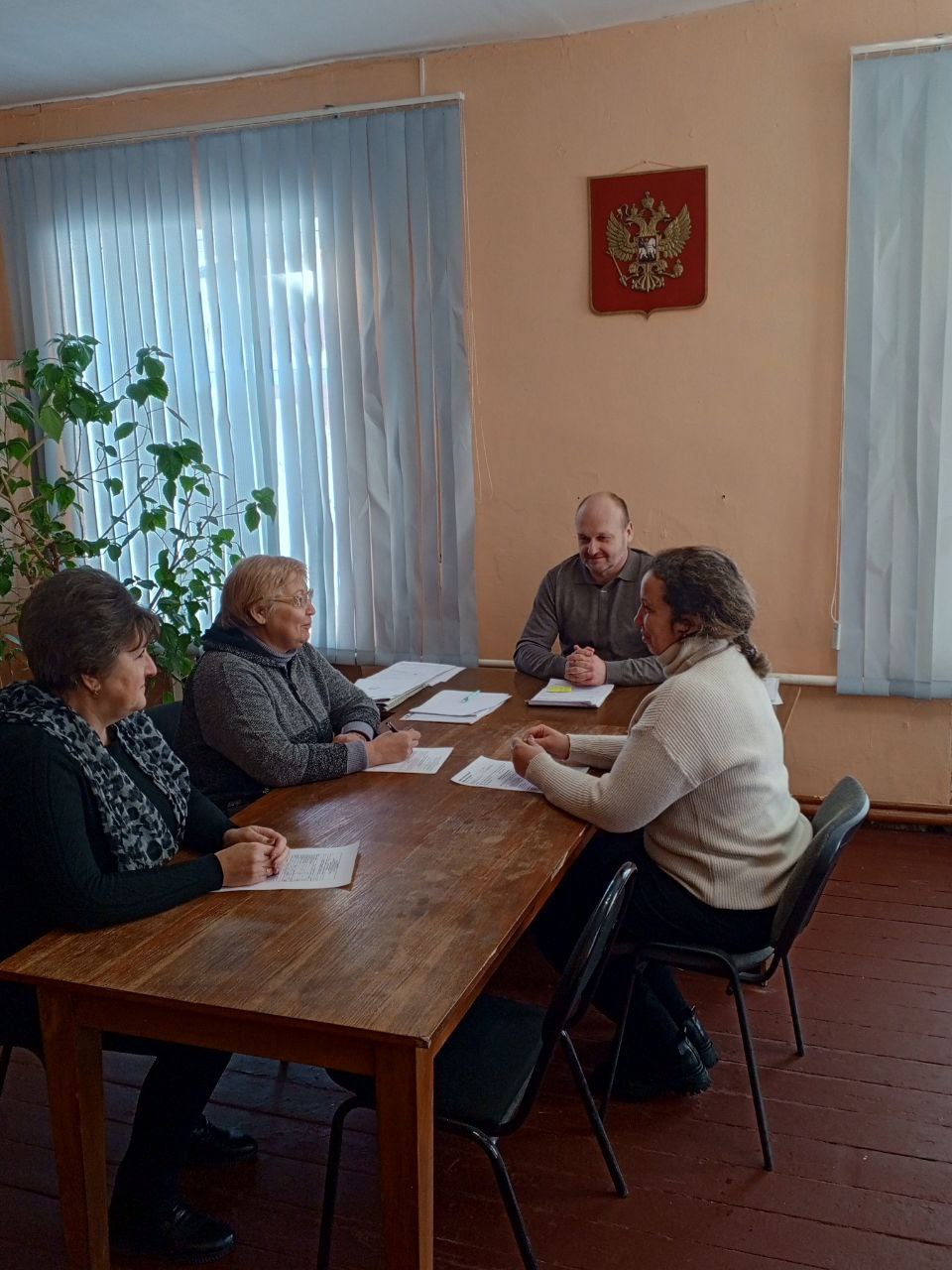 Глава администрации Свободинского муниципального образования Сергей Панкратов провёл очередное заседание постоянно действующего совещания