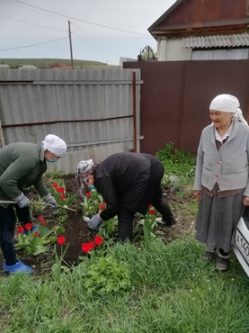 «Волонтерская помощь труженикам тыла» Акция