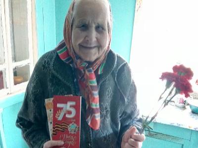 Хватовский СДК  Акция « Поздравь труженика тыла»