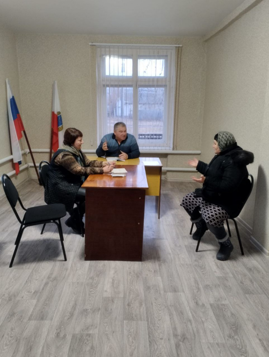 В Липовском МО прошёл приём граждан